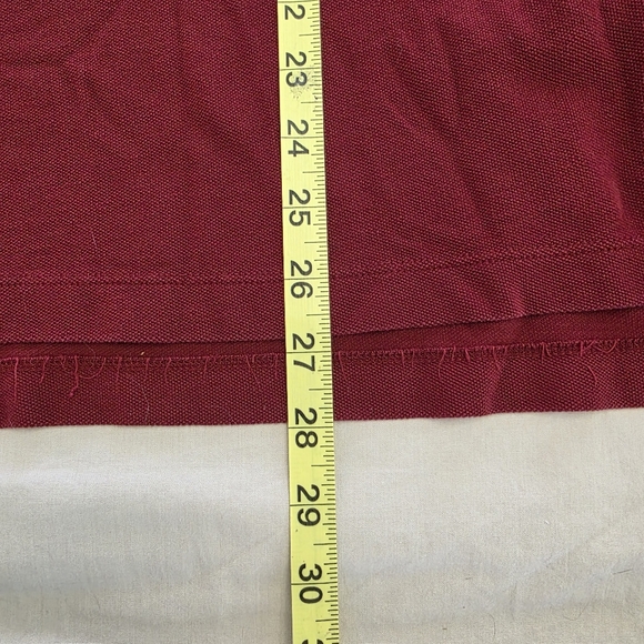 Mens Express Red Polo Shirt Size XL 100% Cotton - Picture 7 of 10